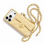 CC Tweed Phone case - Butter yellow